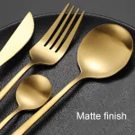 Gold Cutlery Sets for Small Events and Weddings