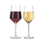 Classic Wine Glasses Set for Wedding or Small Event